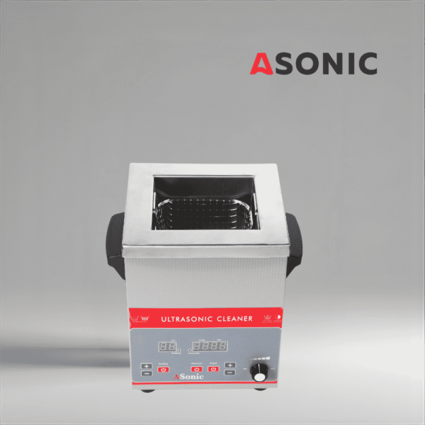 ASONIC IND-30 промишлена ултразвукова апаратура за почистване, предназначена за професионална употреба в лаборатории и работилници.