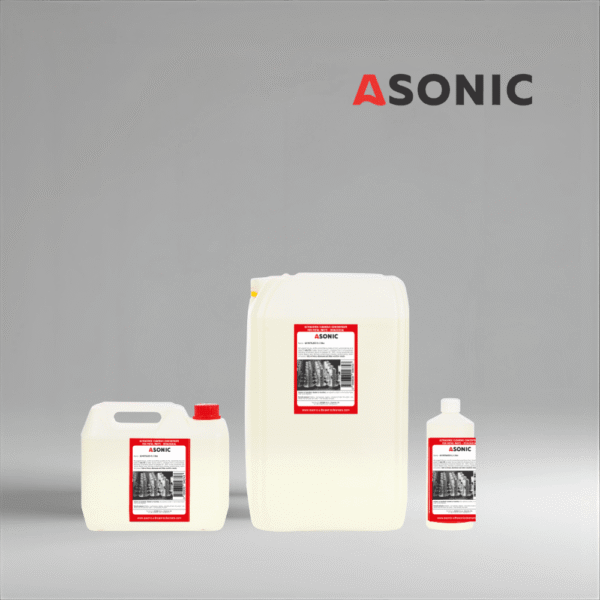 ASONIC AS-METALECO екологичен ултразвуков препарат в кани от 1 л, 5 л и 25 л.