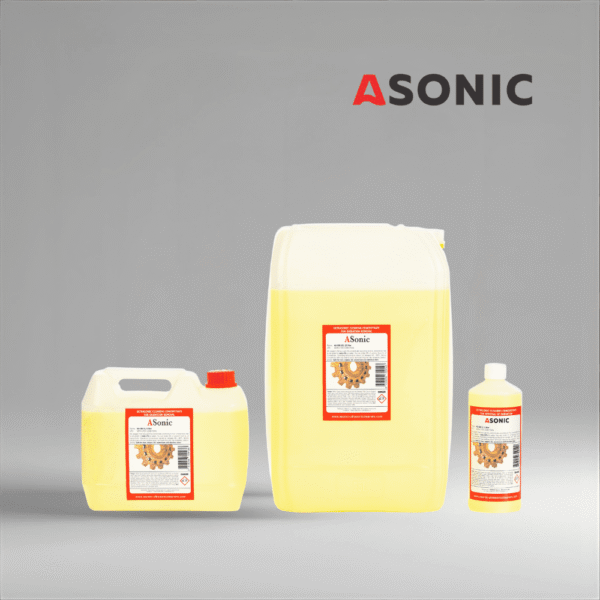 ASONIC AS-OXI препарат в кани от 1 л, 5 л и 25 л за отстраняване на ръжда и окисляване.