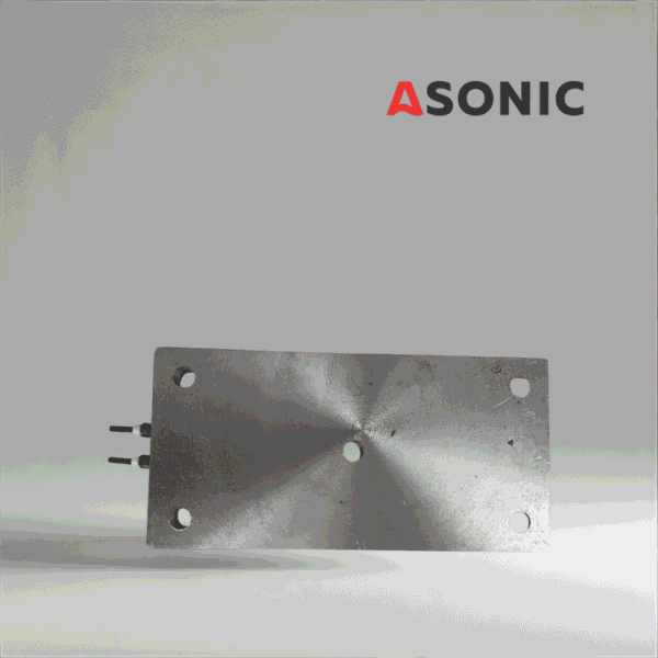ASONIC 1000W плосък нагревател за големи ултразвукови почистващи устройства ASONIC 1000W плосък нагревател за резервоари на ултразвукови почистващи устройства, осигуряващ бързо и стабилно нагряване.