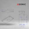 ASONIC HEATER-1000W-5screws-3 ASONIC HEATER-1000W-5screws-3 външен нагревател за резервоар на ултразвуково почистващо устройство