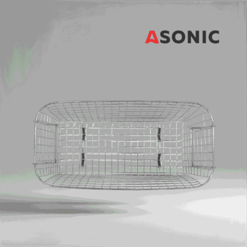 Кошница от неръждаема стомана ASONIC PRO-30 BASKET-3 за ултразвуков почистващ уред PRO-30
