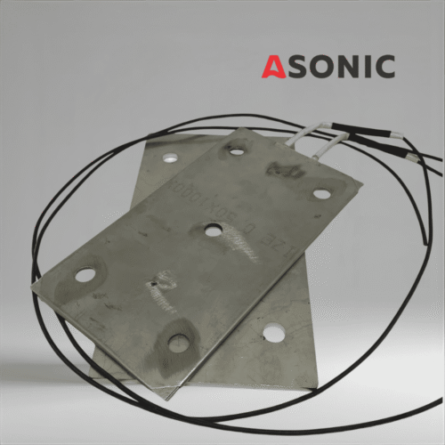ASONIC нагревател 1500W, тънък нагревателен елемент за ултразвукови резервоари, осигуряващ бързо загряване на големи резервоари за почистване.
