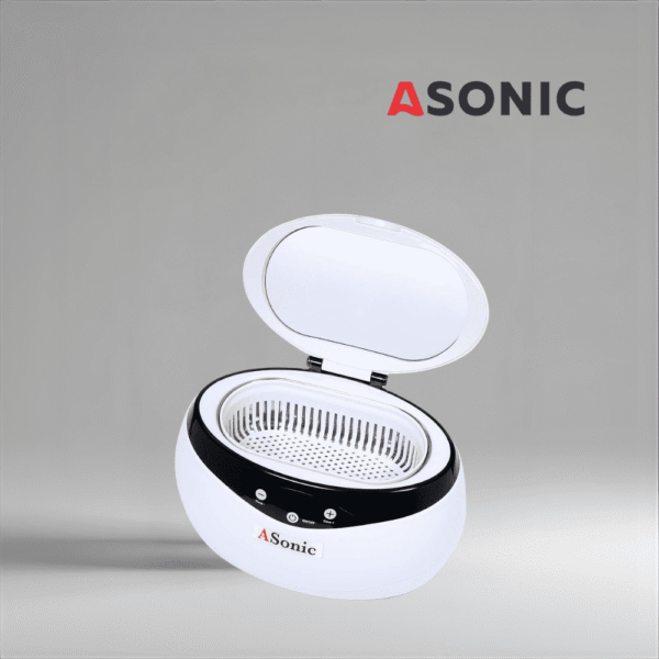 ASONIC HOME-650-5 ASONIC HOME-650 ултразвукова вана, уред от неръждаема стомана за надеждно почистване на аксесоари и инструменти в дома.