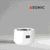 ASONIC HOME-dent ултразвукова вана от неръждаема стомана, компактна и практична за стоматологична и домашна употреба.