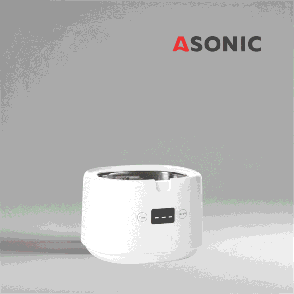 ASONIC HOME-dent ултразвукова вана от неръждаема стомана, компактна и практична за стоматологична и домашна употреба.