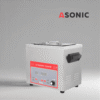 ASONIC IND-40 индустриална ултразвукова вана, издръжлив резервоар от неръждаема стомана за лаборатории, работилници и клиники.