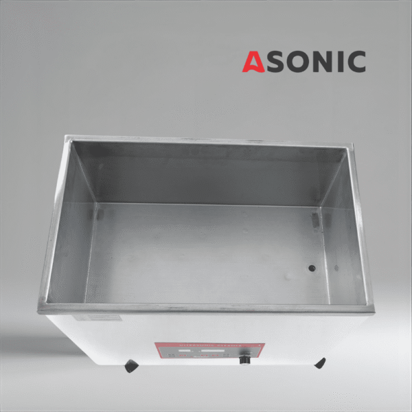 ASONIC-IND-400-3 Ултразвуков почиствател ASONIC IND-400, създаден за професионалисти, които се нуждаят от надеждно почистване на средно големи предмети.