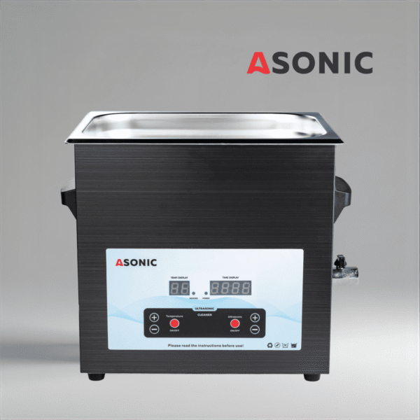 ASONIC MED-100-1 Промишлен ултразвуков почистващ уред с функция за нагряване за големи компоненти