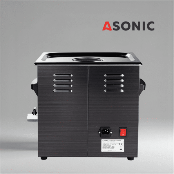 ASONIC MED-100-3 Компактен ултразвуков почистващ уред за бижута, часовници и малки инструменти