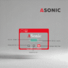 ASONIC PRO-08 ултразвуков почистващ апарат, малко устройство с честота 40 kHz за бижута, монети и домакински аксесоари.