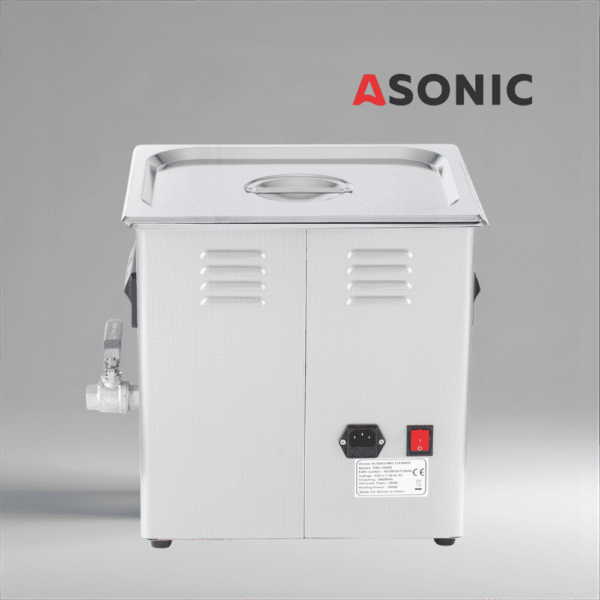ASONIC PRO-100df ултразвуков почистващ апарат от неръждаема стомана с цифрови контроли