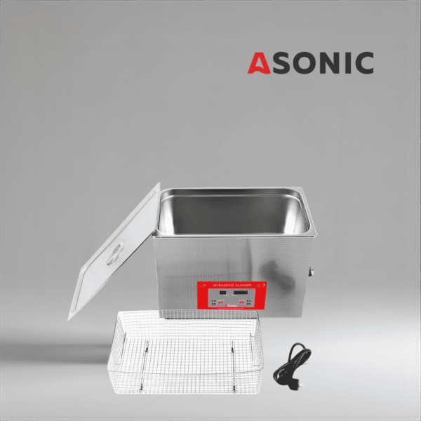 ASONIC PRO-300 ултразвукова машина за почистване от неръждаема стомана с цифрови контроли