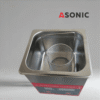 ASONIC КРЪГЛА РЪЧКА ЗА КОШНИЦА-1 ASONIC кръгла кошница от неръждаема стомана с дръжка за ултразвуково почистване