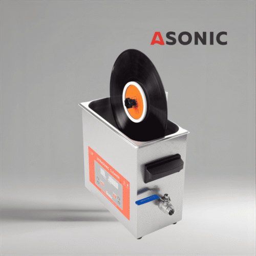 ASONIC-VINYL-CL-02-3 ASONIC Vinyl Cleaner-02 почистващ разтвор, компактна бутилка за ултразвуково почистване на винилови плочи.