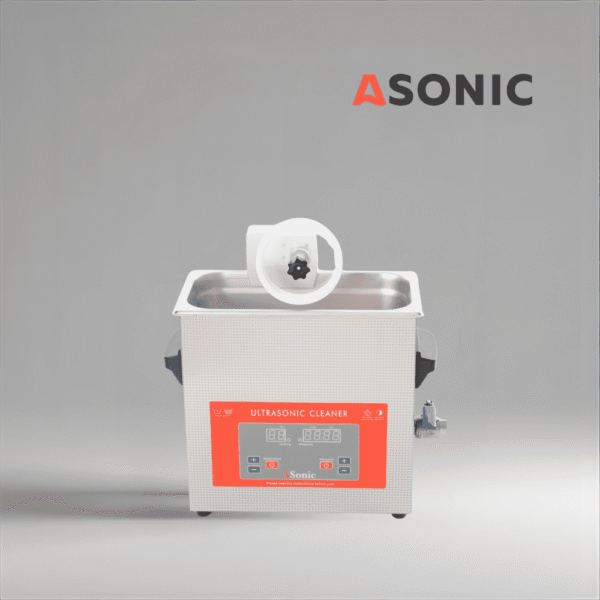 ASONIC-VINYL-CL-02-6 ASONIC Vinyl Cleaner-02 течност за почистване на плочи, предназначена за малки колекции от винилови плочи и ежедневна ултразвукова употреба.