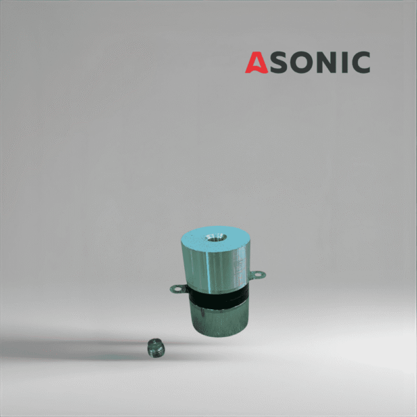 ASONIC ултразвуков преобразувател 40–80–120 kHz – компонент за многочестотно почистване
