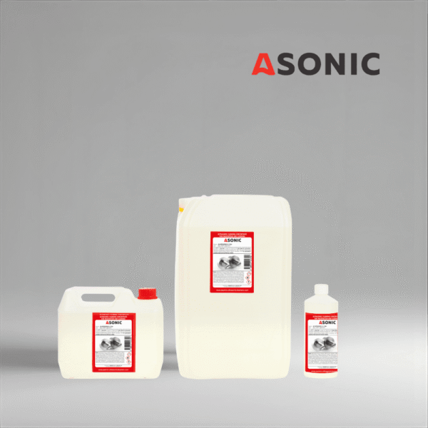 ASONIC-AS-METALPASS ASONIC AS-METALPASS ултразвуково пасивиращо решение, предпазва металите от корозия след ултразвуково почистване.