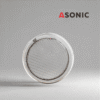 ASONIC inox средна кръгла кошница Ø75mm, предназначена за ултразвукови почистващи уреди, за безопасно съхранение на бижута, инструменти и малки компоненти.